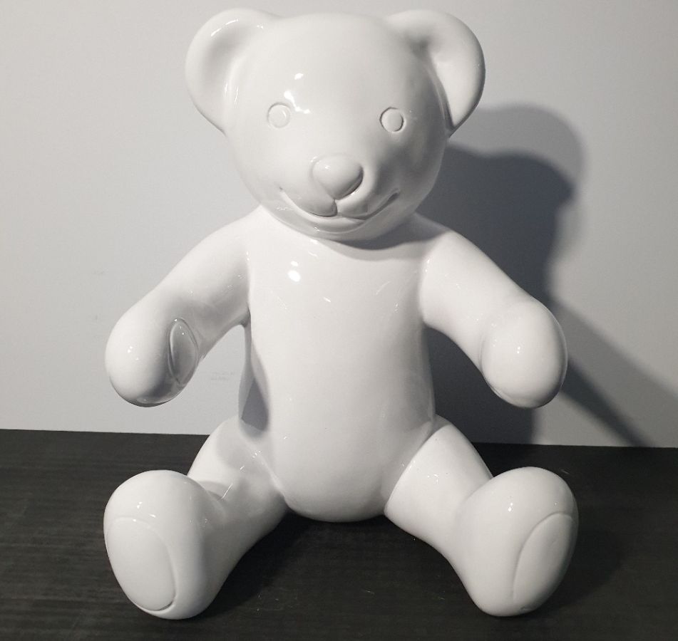 NOUNOURS  32CM LAQUÉ BLANC